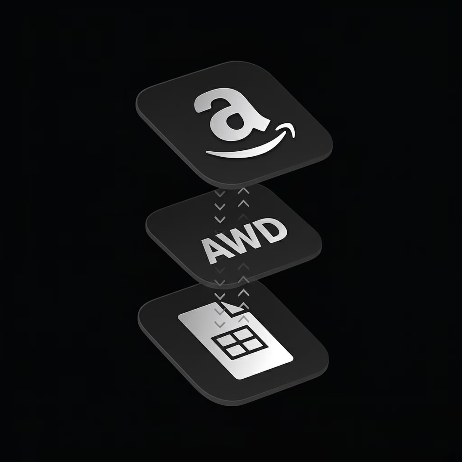 Amazon AWD inventory tracking in Google Sheets